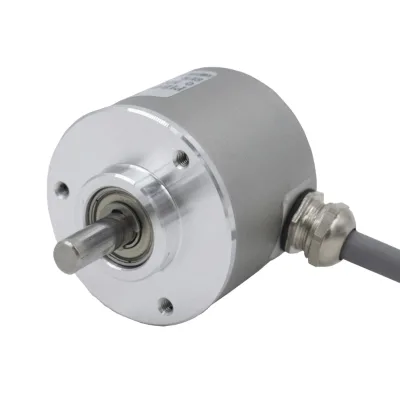 PIB 406 Series Optical Encoder Sensor 40mm Outer Dia 6mm Solid Shaft 2500 Pulse Rotary Encoder