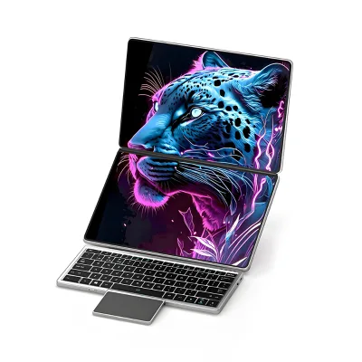 Scalable Business Notebook Intel I3 1215U I5 1235U Dual Screen Free Switching M.2 SATA/NVMe Adaptive 1TB Metal Body New Computer