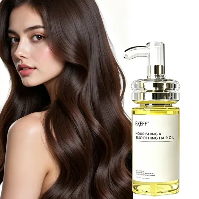 Oem Essential Macadamia Rose Smoothing Keratin Fiber Hair Repairing Nourishing Serum Hair Care Oil 100ml