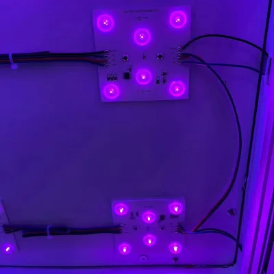 High Quality Modern Acrylic IP65 RGB DMX 512 Slim LED Eco-Friendly 2-Year Warranty 12/24V Bathroom Panel