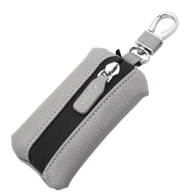 DM Hot Selling Leather Car Key Wallet / Auto Key Cover Holder for 4colors