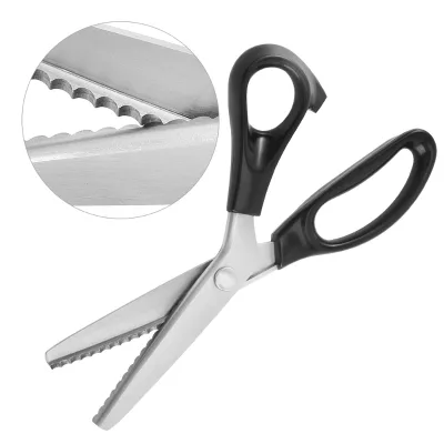 Stocked Industrial Stainless Steel Professional Tailoring Scissors Serrated Blade Beauty Scissors for Kitchen Use
