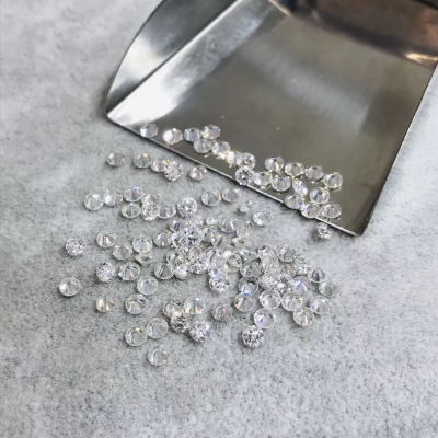 Goldstones High Quality HPHT CVD Diamond DEF VVS-VS White Round Melee Lab Grown Diamond