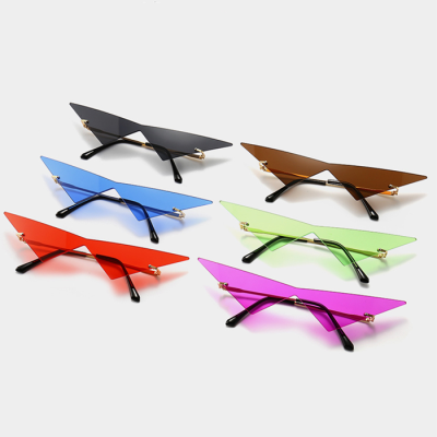 NEW Wholesale Sunglasses Ladies Women Men Fashion 90s Triangle Sunglasses Shades Sunglasses 2024