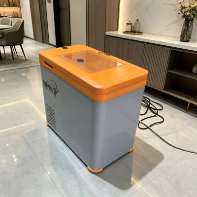 Household Small Upright Freezer-refrigerator Portable Energy-saving Quiet Operation Long-lasting Freezer