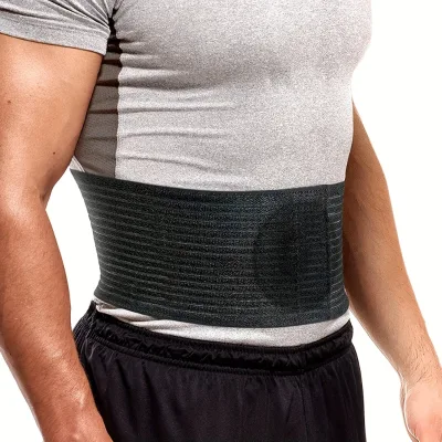 Umbilical Hernia Belt for Men and Women - Abdominal Support Binder with Compression Pad -Navel Ventral Epigastric Incisional and