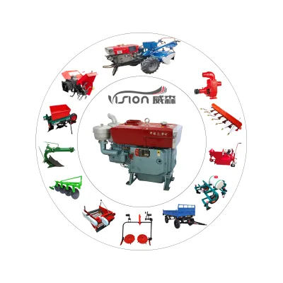 VISION Mini Trator Pequeno Zs1115 diesel Engine Venda Moteur diesel 22hp