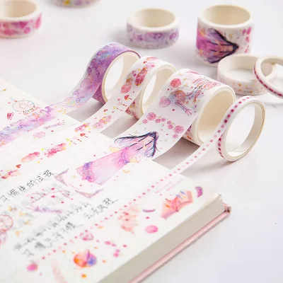Custom Hand Account Cute Tape Printed Washi Tape Custom Washi Tapes
