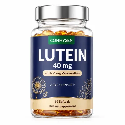 OEM ODM Lutein Softgels with Zeaxanthin Filter Blue Light Improve Blur Spots in Vision Enhance Eye Antioxidant