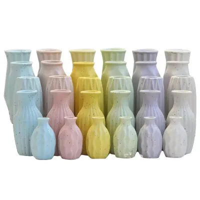 vase wholesale Simple modern home decoration small vase Creative hydroponic flower apparatus Creative flower inserts