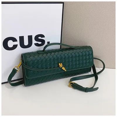 Factory Custom Luxury Vintage Ladies Clutch Bag High Quality PU Leather Crossbody Bag with PU Lining Cover Closure for Summer