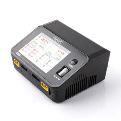 Toolkitrc M6DAC 350W X 2 USB-C 65W AC DC Dual Smart Charger Discharger Battery Balance 15A for 1-6S Lipo Lihv Lion Nimh Pb Cell