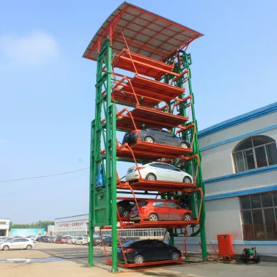 CE ISO Factory 5 Year Warranty Automated Advanced Vertical-loop Smart Mechanical Car Parking Lift System for 8-20 Cars Space