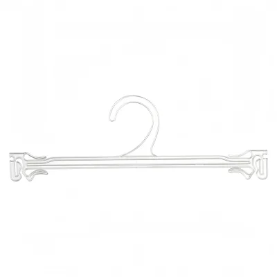 Multipurpose Retail Hanger with Twin Rail Multi Hook and Strap Slots for Versatile Wardrobe Storage and Garment Display Hanger