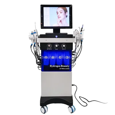 Hot Selling  Product 14 in 1 Microdermabrasion Diamond Dermabrasion Peel Tip Hydra Skin Machine for Blackhead Remover