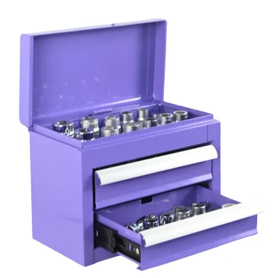 Desktop Tool Box, Mini Tool Chest, Metal Tool Box, Steel Tool Cabinet, Tabletop Tool Box, Portable Tool Chest