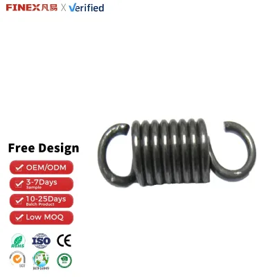 China Factory Customized Metal 12Mm Diameter 85Mm Compression Tension Extension Coil Springs 50 lb Load Capacity Equipment