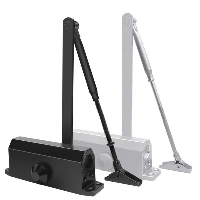 Automatic Door Closer Security Access Control System Heavy Duty Adjustable Speed 60-80KG Electric Auto Sliding Door Closer