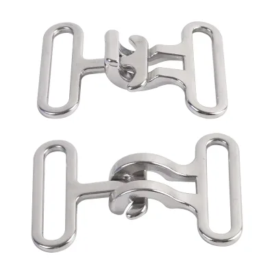 Wholesale 25mm Double-loop Luggage Buckle, Belt Buckle Silver Color Belt Belt Double Buckle Connector