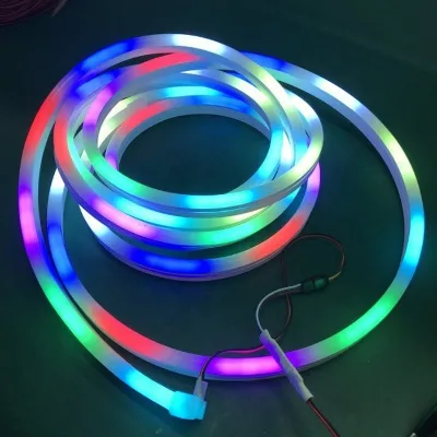 Rgb Led Strip Neon Flex Tube 8*16mm  6*12mm 12V 24V Led Light Rgb Digital LED Pixel LED Rope Lights Neon Light Custom Neon