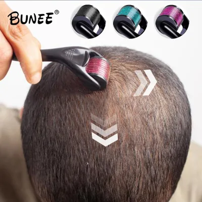 Hot Sale 1mm 1.5 0.5mm China Derma Roller Black Color Facial Beauty Roller 540 Needles Hair Growth Treatments Beard Roller