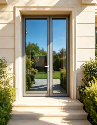 Smooth Flat Doors Offer Comfy Opening Daily with No Trouble