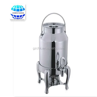 6L Luxury Hot Milk Urn , Stainless Steel Milk Dispenser