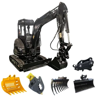 Tongwu Mini Excavator Hydraulic Cylinder with Attachments