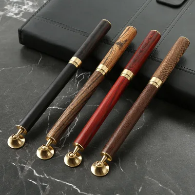 High Quality Wooden Fountain Pen Natural Sandal Material for Writing Student Finance Premium Promotional Gift
