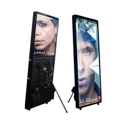Wholesale Cheap Price Double Side Poster Lighting Portable LED Backpack Billboard