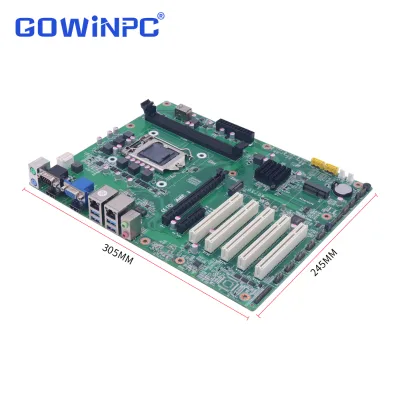 Factory Price ATX Industrial Mainboard LGA1155 Support Intel 2/3/4/5th Gen i3 i5 i7 Dual HDMI