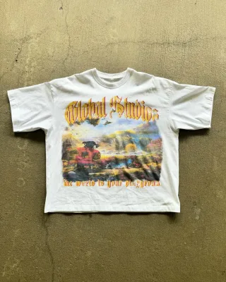 Manufacturer Man Oversized T-shirt Short Sleeve Pima Cotton Teeshirt DTG Heat Transfer Tshirt
