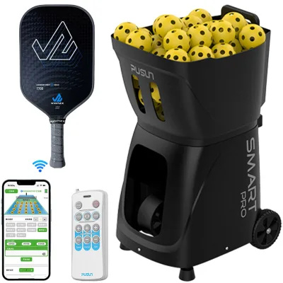 PUSUN OEM ODM Sharewell Smartpro Portable ABS Automatic Pickleball Ball Machine for Professional Training