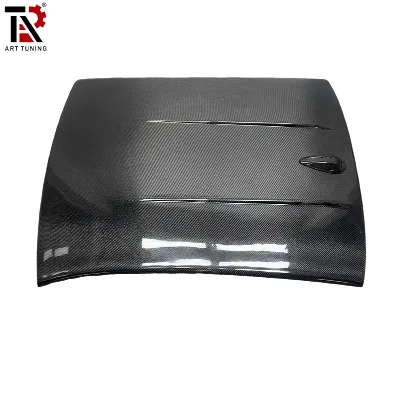 For BMW 4 Series G22  Carbon Fiber Roof Cover / Shark Fin - 2Pcs Set, Real Carbon Fiber Roof Panel & Antenna Fin Replacement