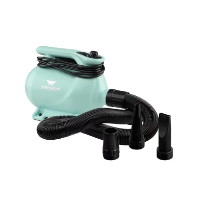 Variable Speed Control Pet Hair Dryer Two-stage Heating Pet Dryer and Blower Dog Dryer on Tripod for Home Use
