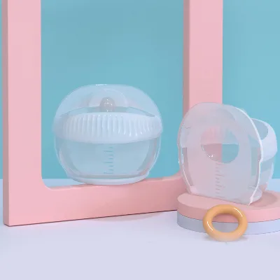 Hands-Free Wearable Silicone Breast Collector Pump All Silicone Breast Milk Collector Breast Shells Milk Saver Pad Collector