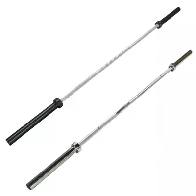 High Alloy Steel  bar With 185,000 PSI, Dia 28mm With 4 Needle Bearings ,can Hold 680kg / 1500lbs Barbell  Oxidizing Black DB48
