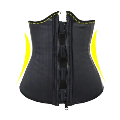 Best Sellers Latex Waist Trainer Sauna Sweat Girdles for Workout 29 Steel Boned Waist Cincher Tummy Trimmer for Weight Loss