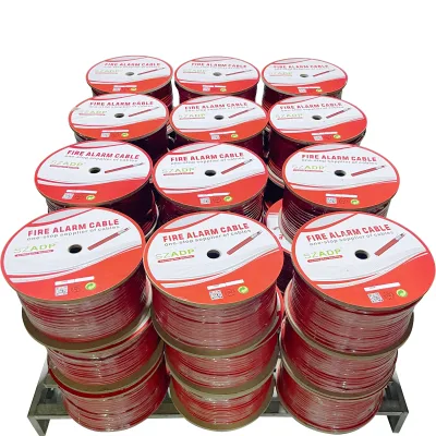 Custom LSZH Fire Alarm Cable Shielded Flame Resistant Cable Oxygen Free Copper/CCA for Security System Fire Detection