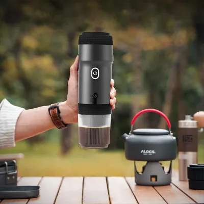 Portable Coffee Maker Espresso for Travel Mini Coffee Machine Outdoor Portable Coffee Maker Car Handheld Espresso Machine