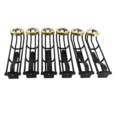 Snooker Brass Rail Pockets Set of 6 Longer Size.Four-track Silent Standard Snooker Billiard Table Hardware Accessories