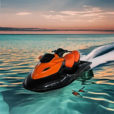 EPA-Certified New 1400cc Jet Ski by Kawasaki Fast Fiberglass Speed Boat with 4 Stroke Engine ATV Jet Ski 1400cc Capacity