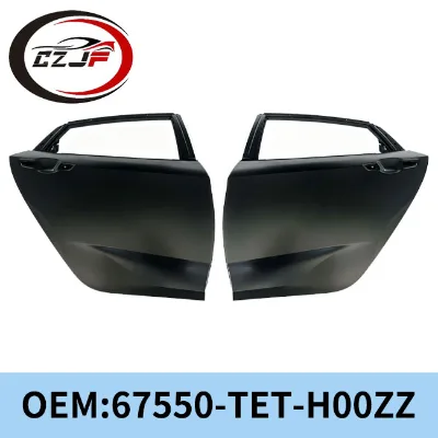 CZJF Rear Door for Honda Civic 2016 2017 2018 2019 2020 2021 LH RH Rear Bare Door Housing Shell 67550-TET-H00ZZ 67510-TET-H00ZZ