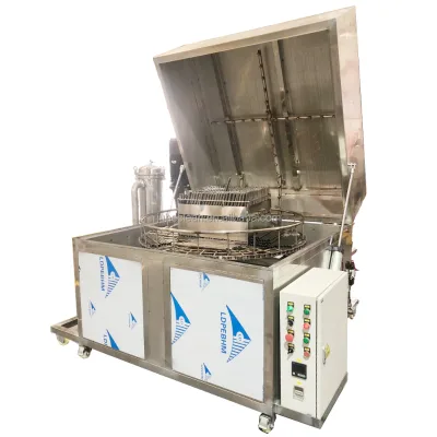 High Pressure Jet Auto and Industrial Parts Washers Single Stage Cabinet Basket Rotary Nozzles Spray Parts Washing Machine