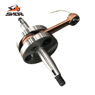 SNOR Motorcycle Crankshaft High Performance Racing Crankshaft for Puch Aluminum Stuffed Crankshaft