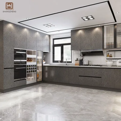 Multi-functional Modern Simple Kitchen System, Modular Custom Cabinets to Enhance Home Taste