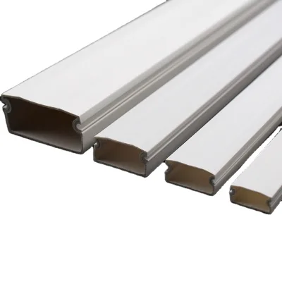High Quality Outdoor  Durable Square 25*16mm Size Pvc Cable Trunking with Tape