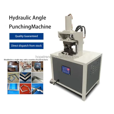45/90 Degree Hydraulic Stainless Steel Angle Cutter Puncher Motor Pump for Railing Gate Metal Pipe Processing Model R80