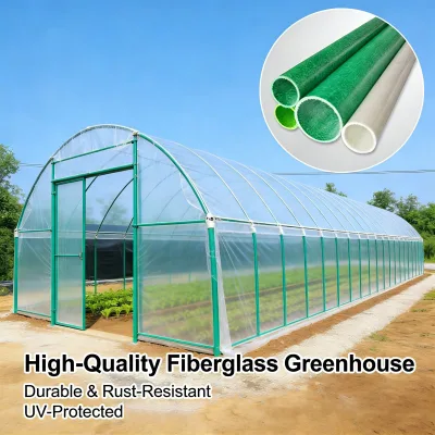 Exceptional Heat - Insulating Fiberglass Rods - Precisely Control Greenhouse Temperature, Suitable for All Seasons