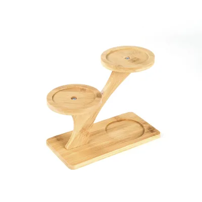 Eco Friendly Creative Tree Design Custom Bamboo coaster Beer Drink Table Cup Mat Round Square Table Decor Cup Coasters